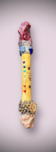 Load image into Gallery viewer, NEW MOON WAND Amethyst & Rhyolite