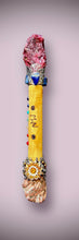 Load image into Gallery viewer, NEW MOON WAND Amethyst & Rhyolite