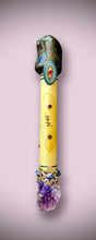 Load image into Gallery viewer, NEW MOON WAND Labradorite & Amethyst