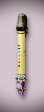 Load image into Gallery viewer, NEW MOON WAND Labradorite & Amethyst