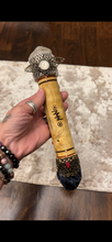 Load image into Gallery viewer, NEW MOON WAND Chakra Clear Quartz & Sodalite Large