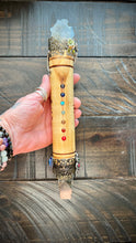 Load image into Gallery viewer, NEW MOON WAND Chakra Celestite & Labradorite