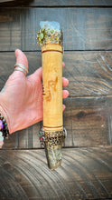 Load image into Gallery viewer, NEW MOON WAND Chakra Celestite & Labradorite