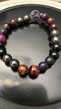Load image into Gallery viewer, Grounding & Protecting Healing Hematite Magnetic Bracelet