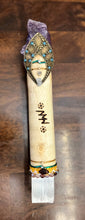 Load image into Gallery viewer, NEW MOON WAND Chakra Amethyst & Calcite Large