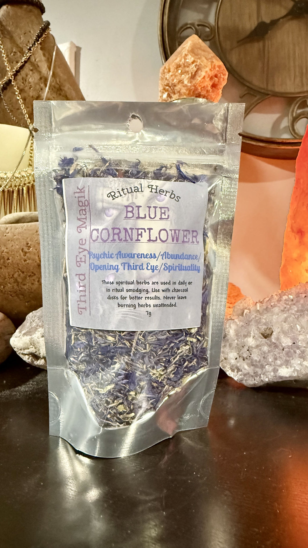 Blue Cornflower Third Eye Magik Ritual Herbs 7g