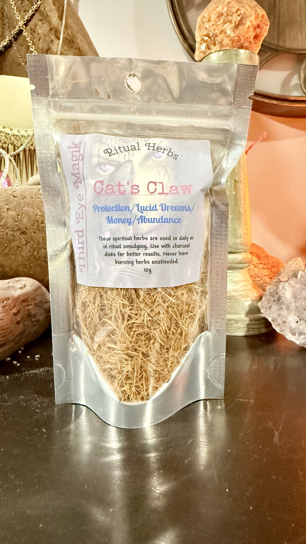 Cat's Claw Third Eye Magik Ritual Herbs 10g