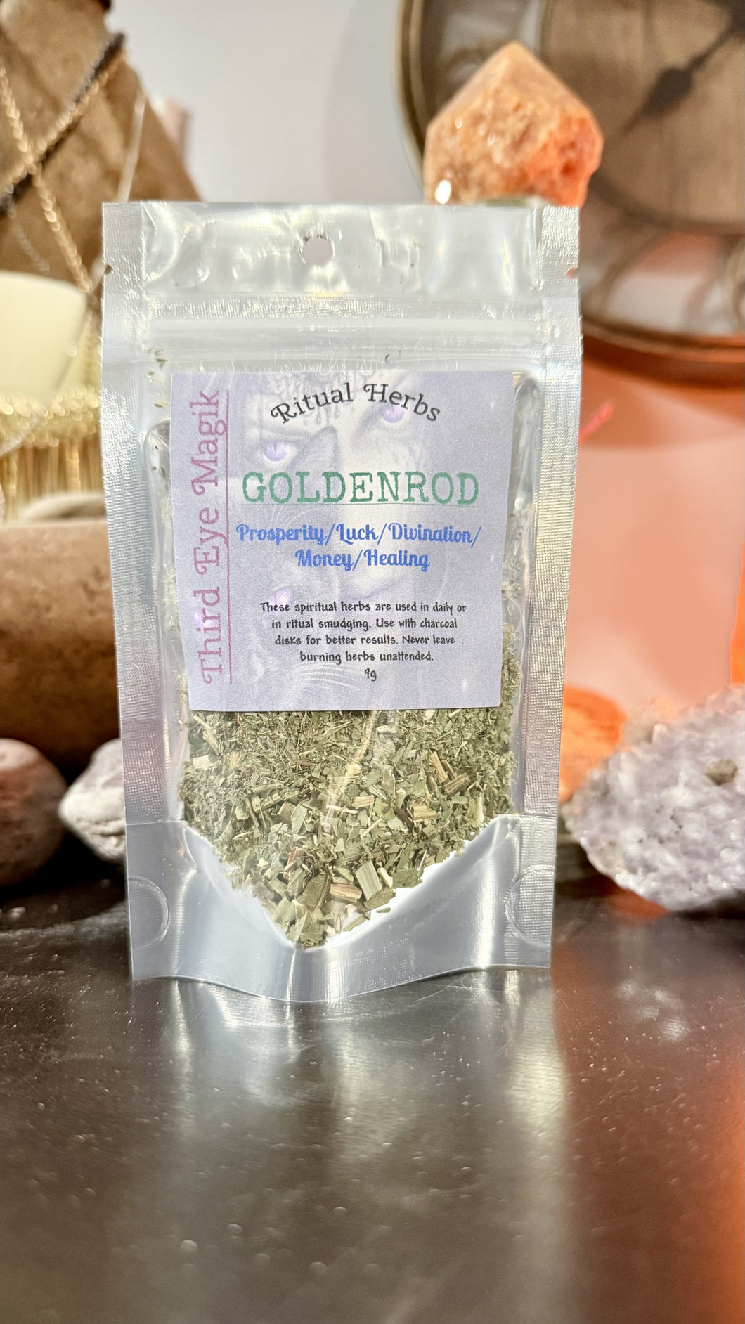 Goldenrod Third Eye Magik Ritual Herbs 9g