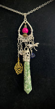 Load image into Gallery viewer, Metaphysical Crystal Pendulum Charm Necklaces
